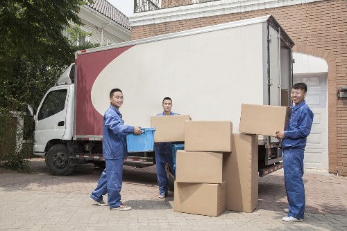 Removals van serving local moves in Kentish Town