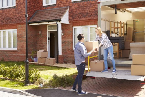 Professional house removals team planning a move in Kentish Town