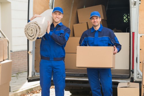 Removal team supporting a home move in Kentish Town