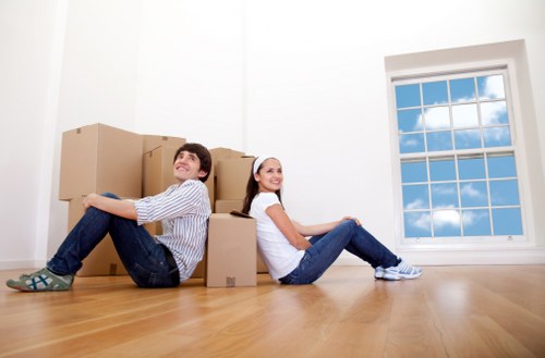 Local business premises ready for commercial moving service in Kentish Town