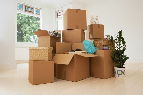 Local man and van team helping with a flat move in Kentish Town