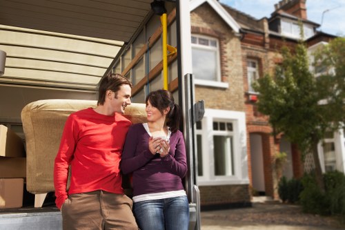 Customer confirming a removals booking and service details