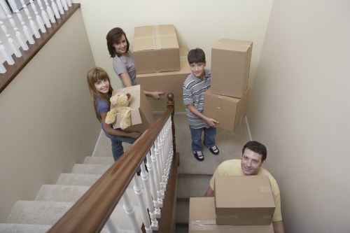 Professional moving van service for Kentish Town relocations